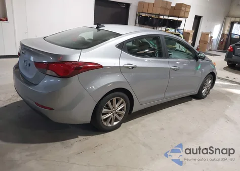 2016 Hyundai Elantra Se from USA, damaged, VIN 5NPDH4AE9GH754538